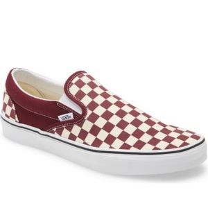 New Vans classic slip on casual canvas deck shoe unsex women’s US 10.5 men’s 9